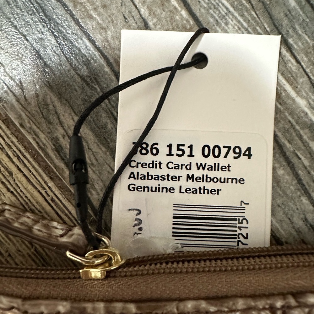 Alabaster Melbourne Leather Credit Card Wallet